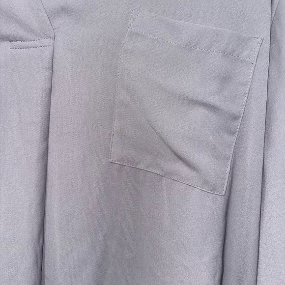 Women's Wishlist Apparel Blouse, M/L, Gray Chiffon oversized flows NWOT - Picture 5 of 14